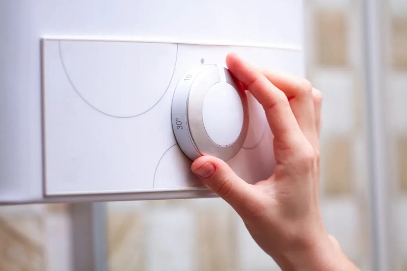 Réglage d'un thermostat de chauffage chez un particulier en Seine-et-Marne